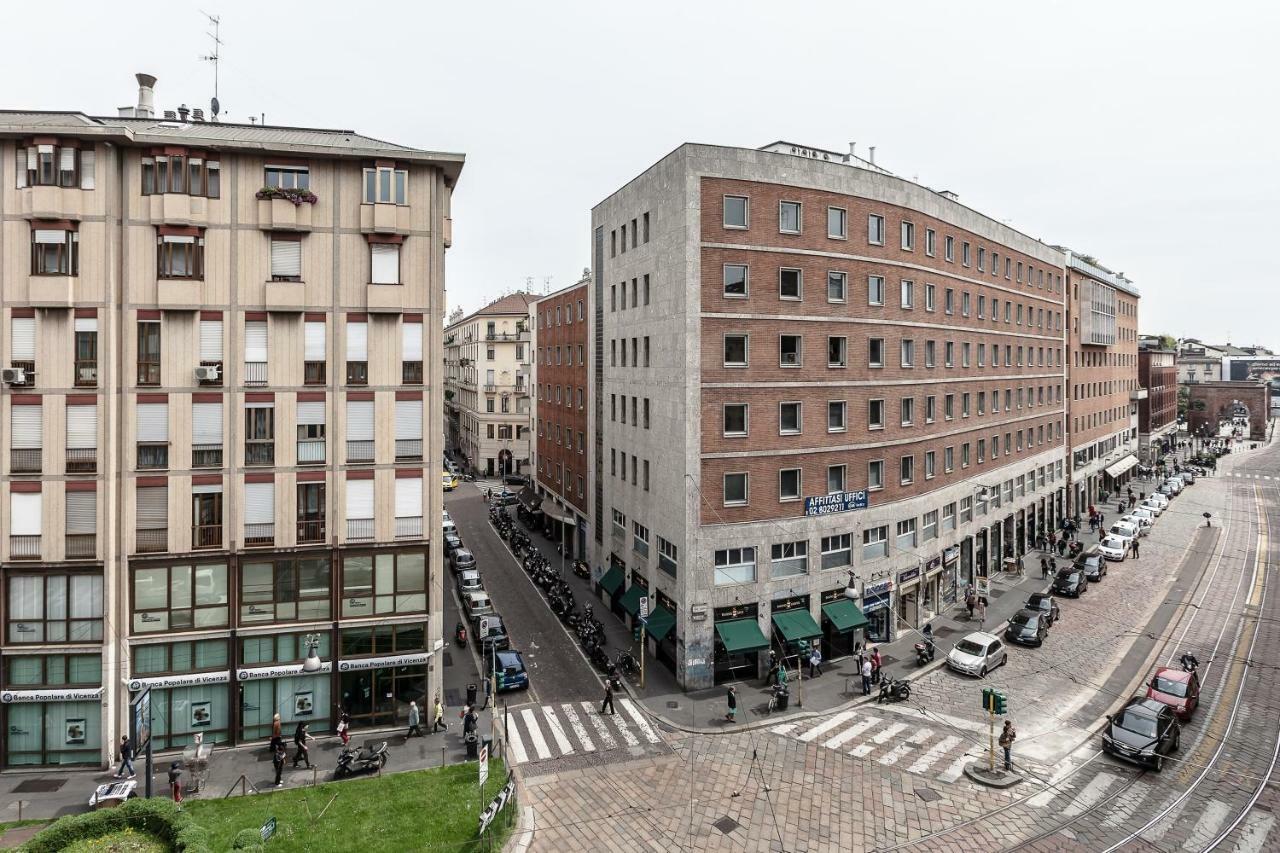 San Lorenzo Building Milaan Buitenkant foto
